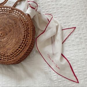 Oscar de La Renta silk scarf